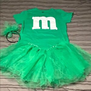 Green M&M Costume